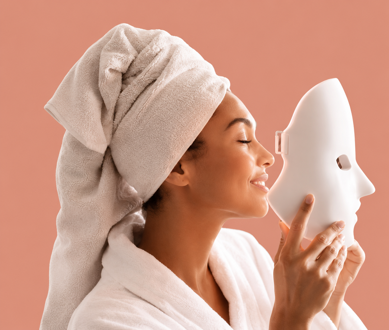 Masque facial led