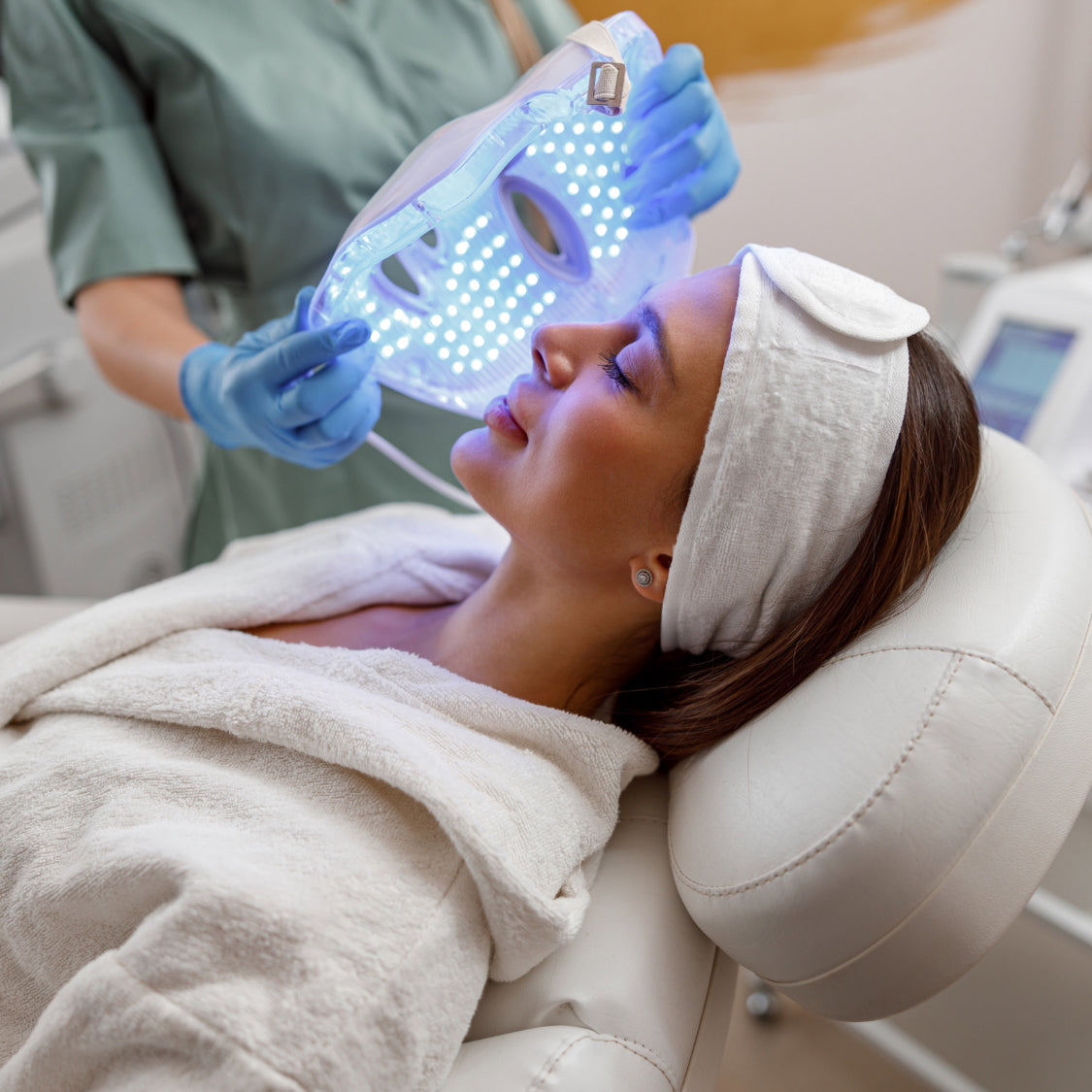 Les avantages du masque facial led